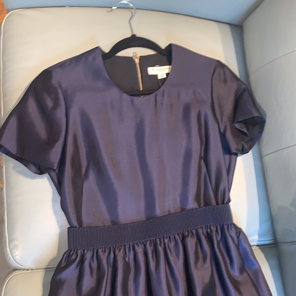 Burberry Silk / Wool Blend  Flared Dress - Picture 7 of 12